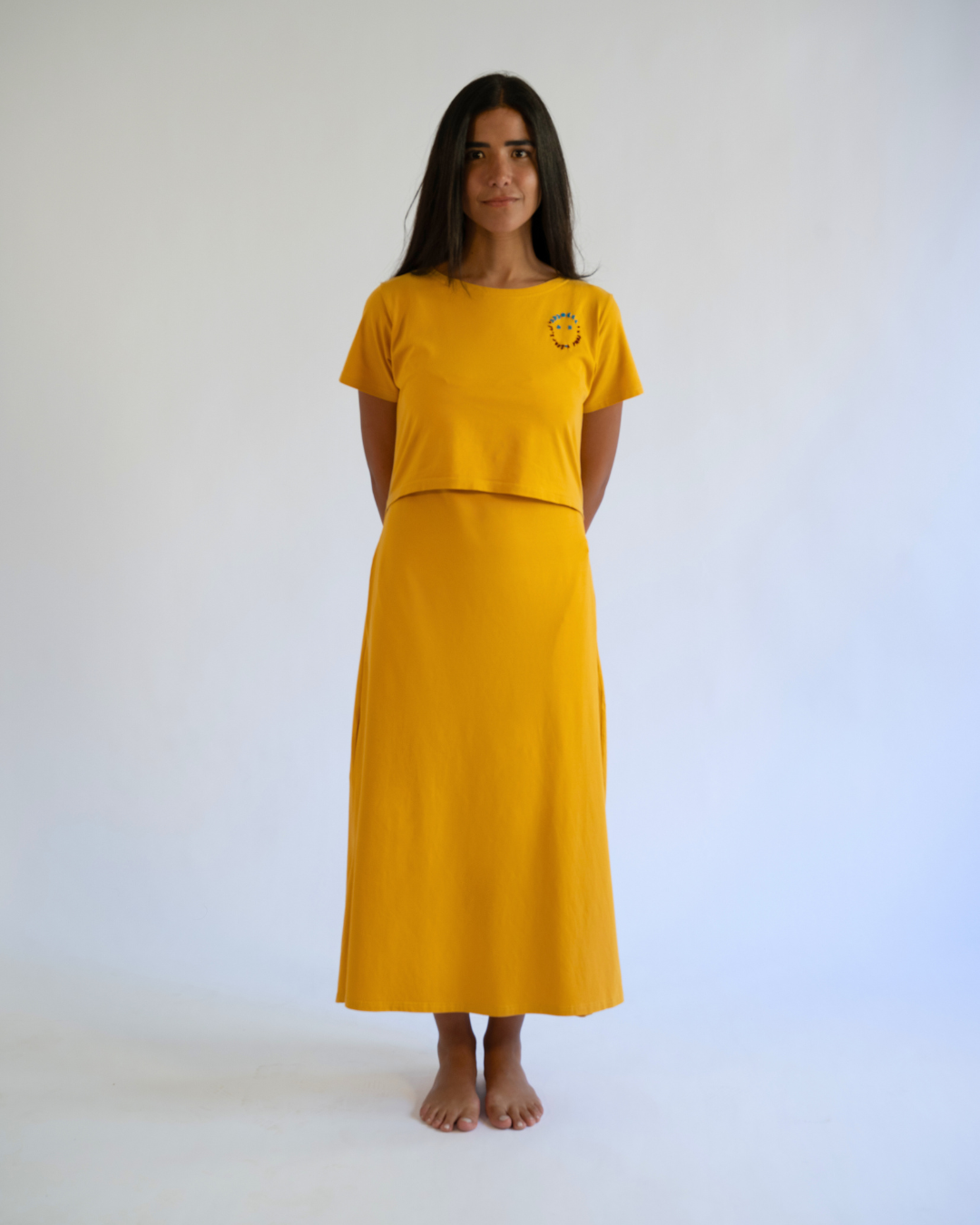 The Love & Nurture Dress in Yellow