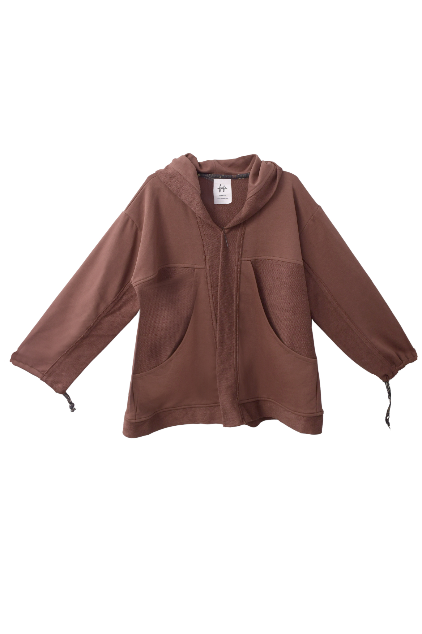 Al Wadi Cardigan in Palm Brown