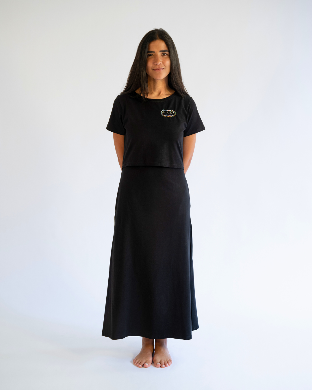 The Love & Nurture Dress in Black