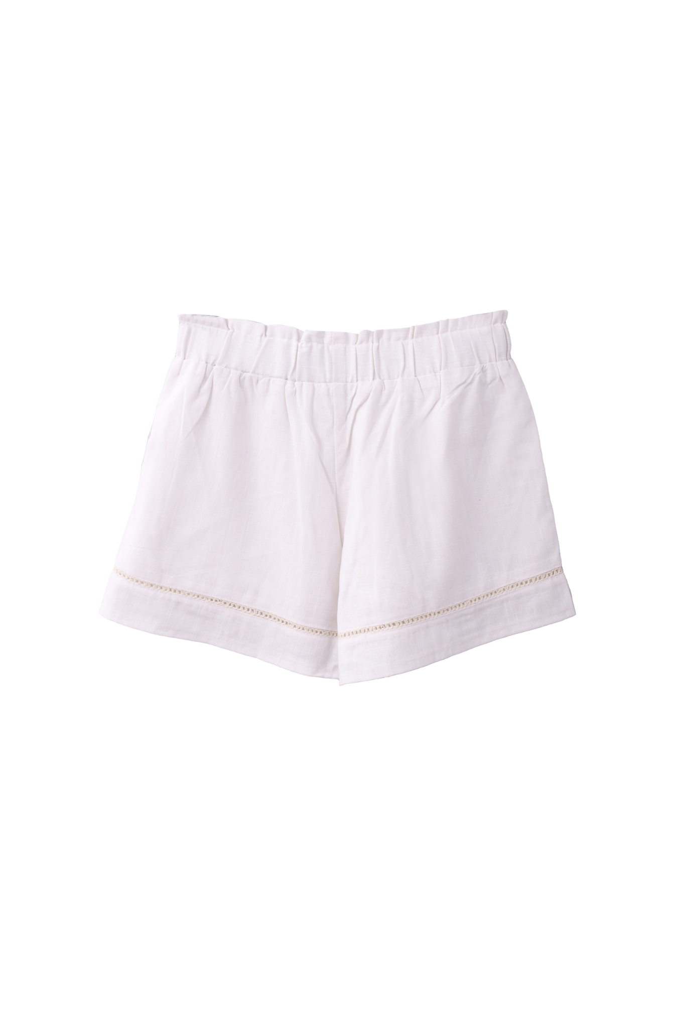 The Aziza Linen Short In Cream