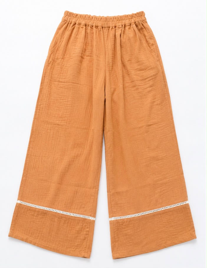 Beachtime Pants in Havan crinkle
