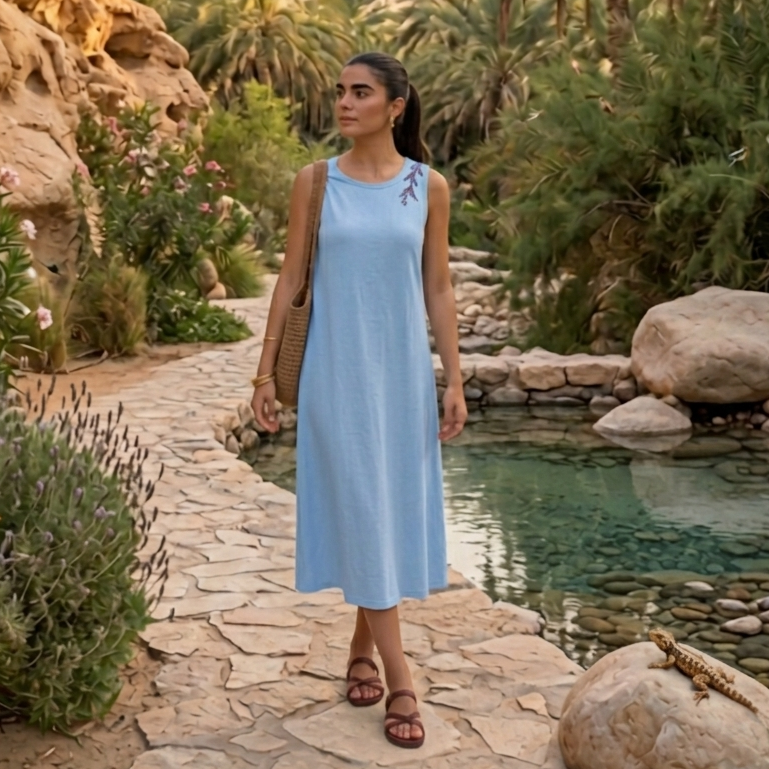 Cairo Dress in Zatuna