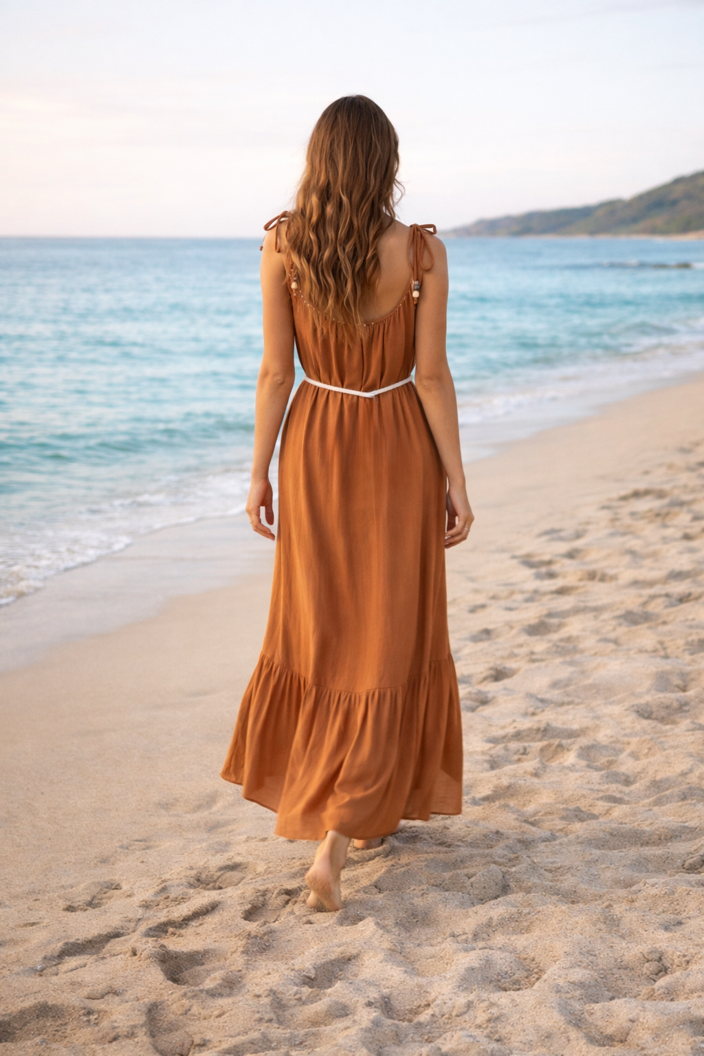 Strappy Dress in Havan