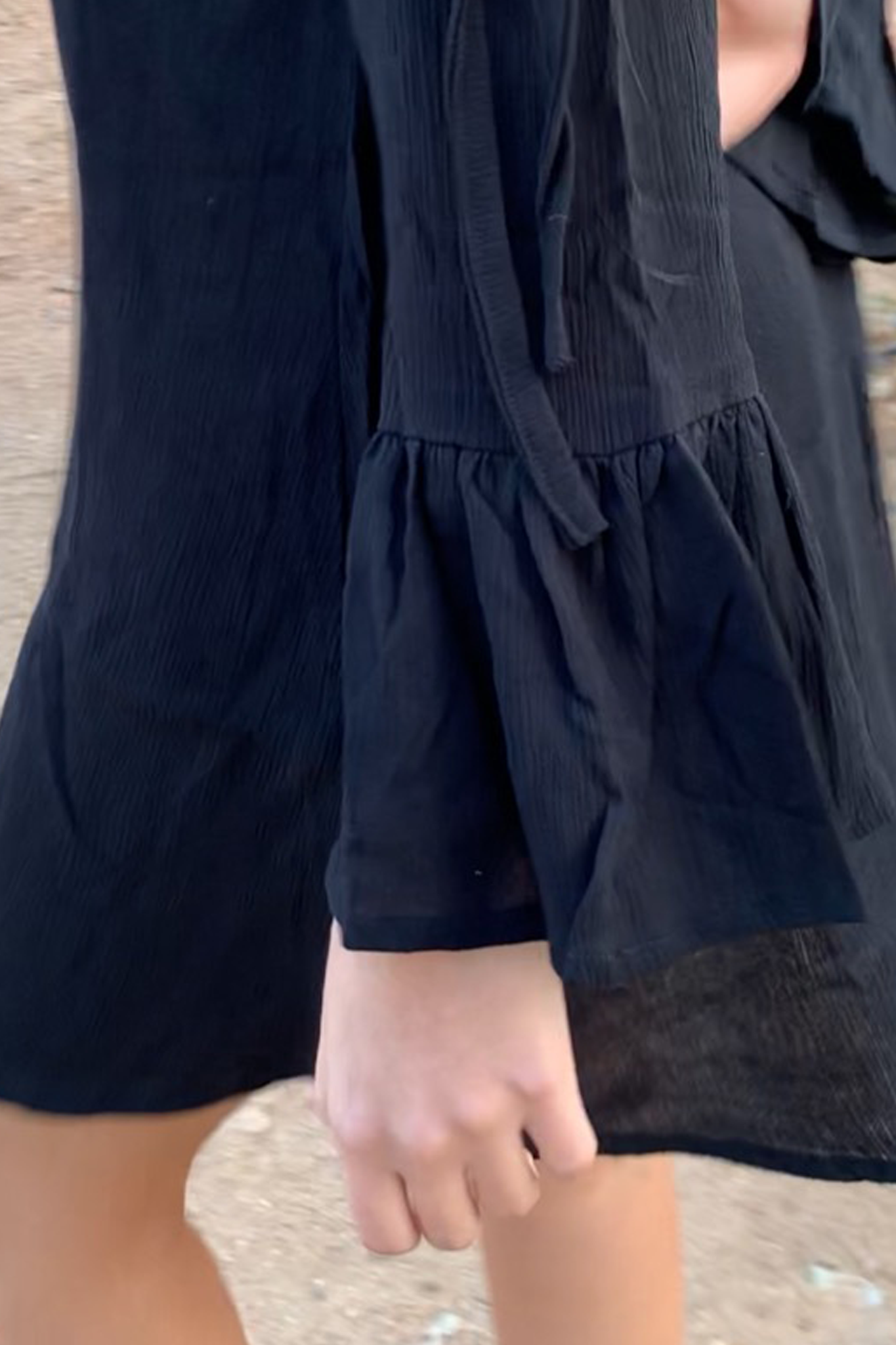 Made For Fall Black Dress