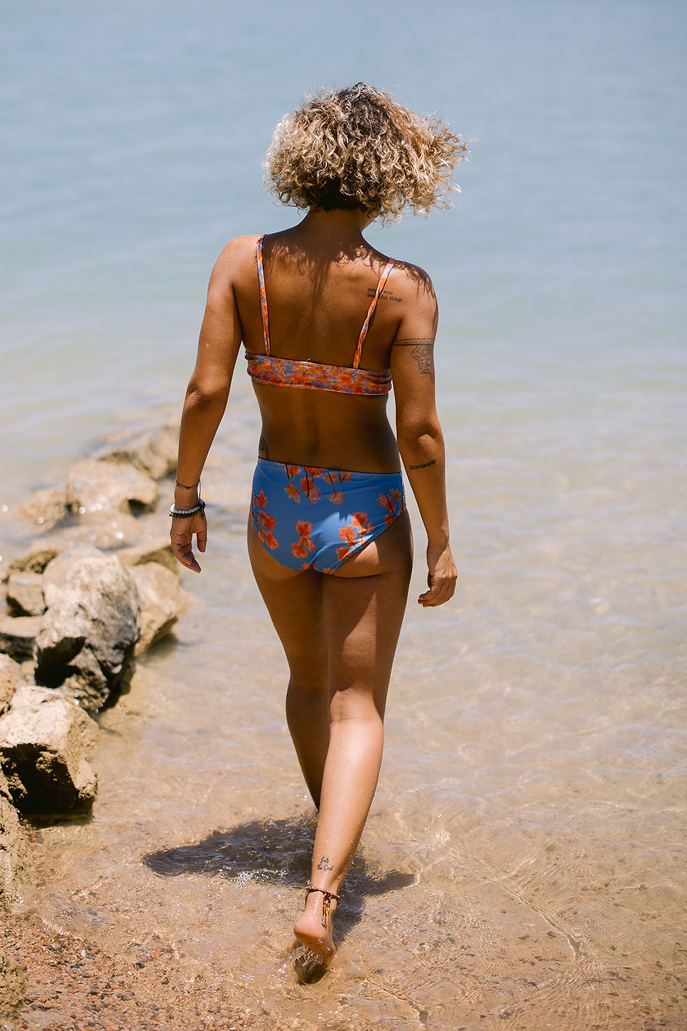 Aqua Marine Bikini Bottom