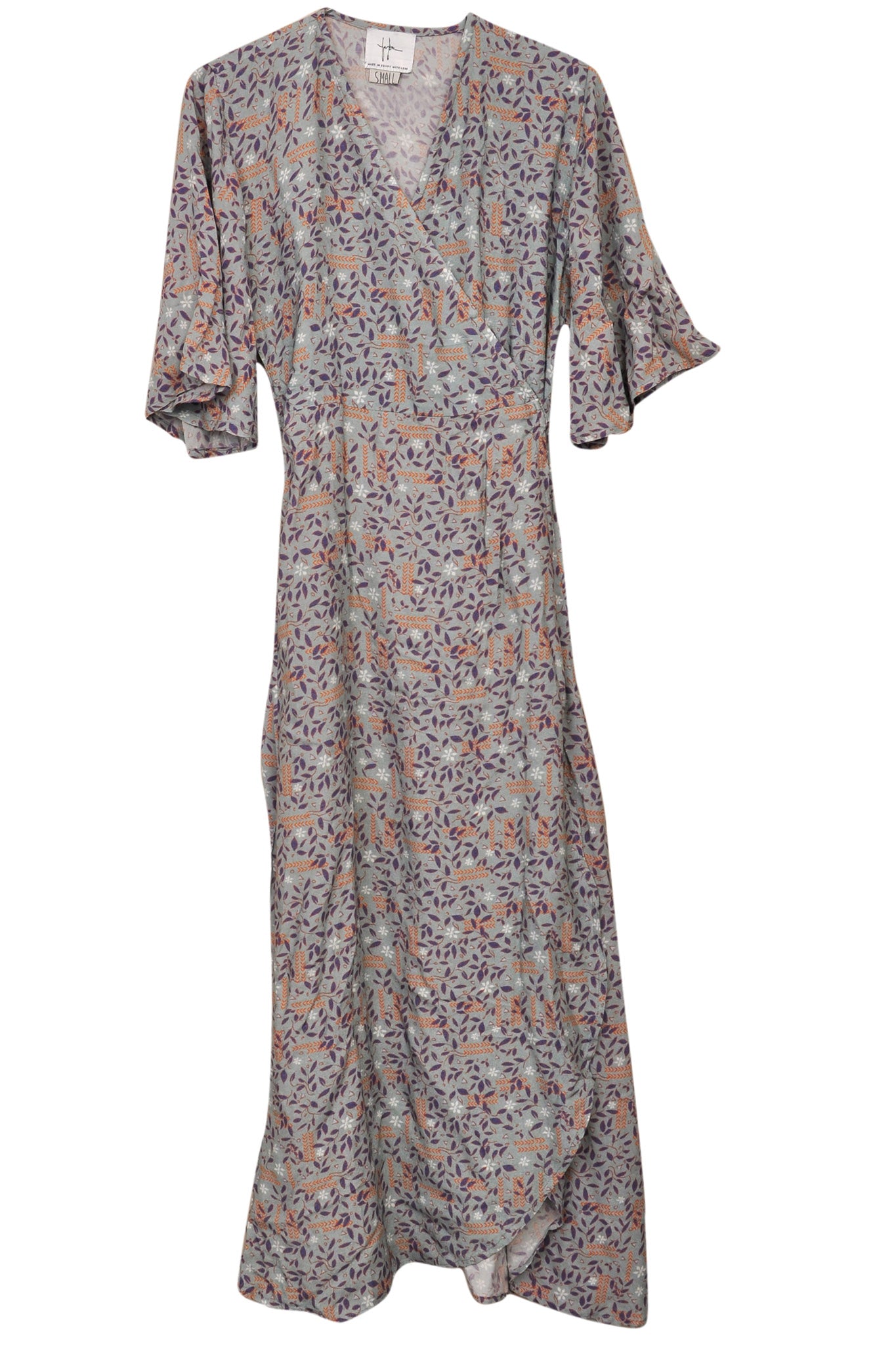 Happy Feeling Wrap Dress