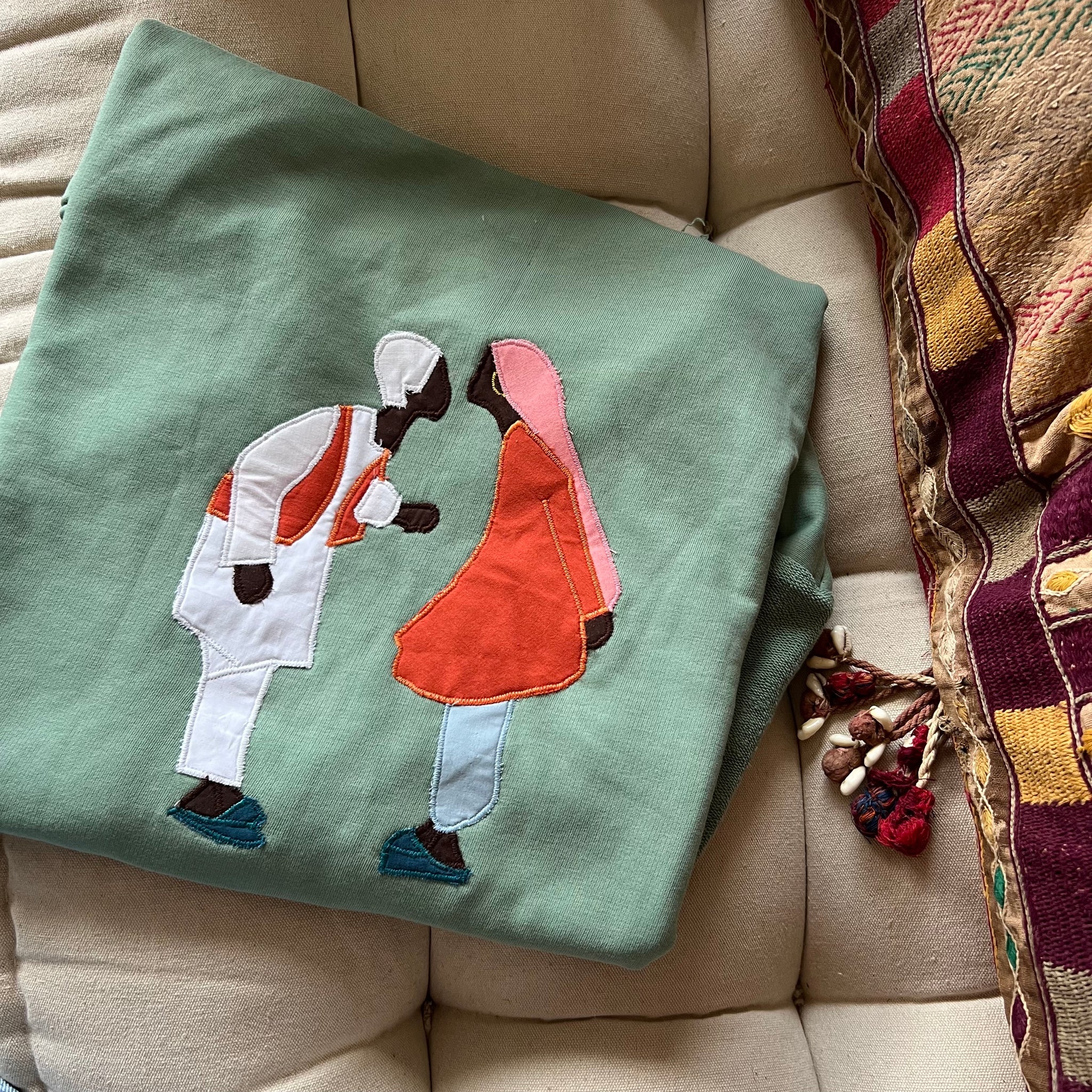 Little Nubia Love Sweater Mint