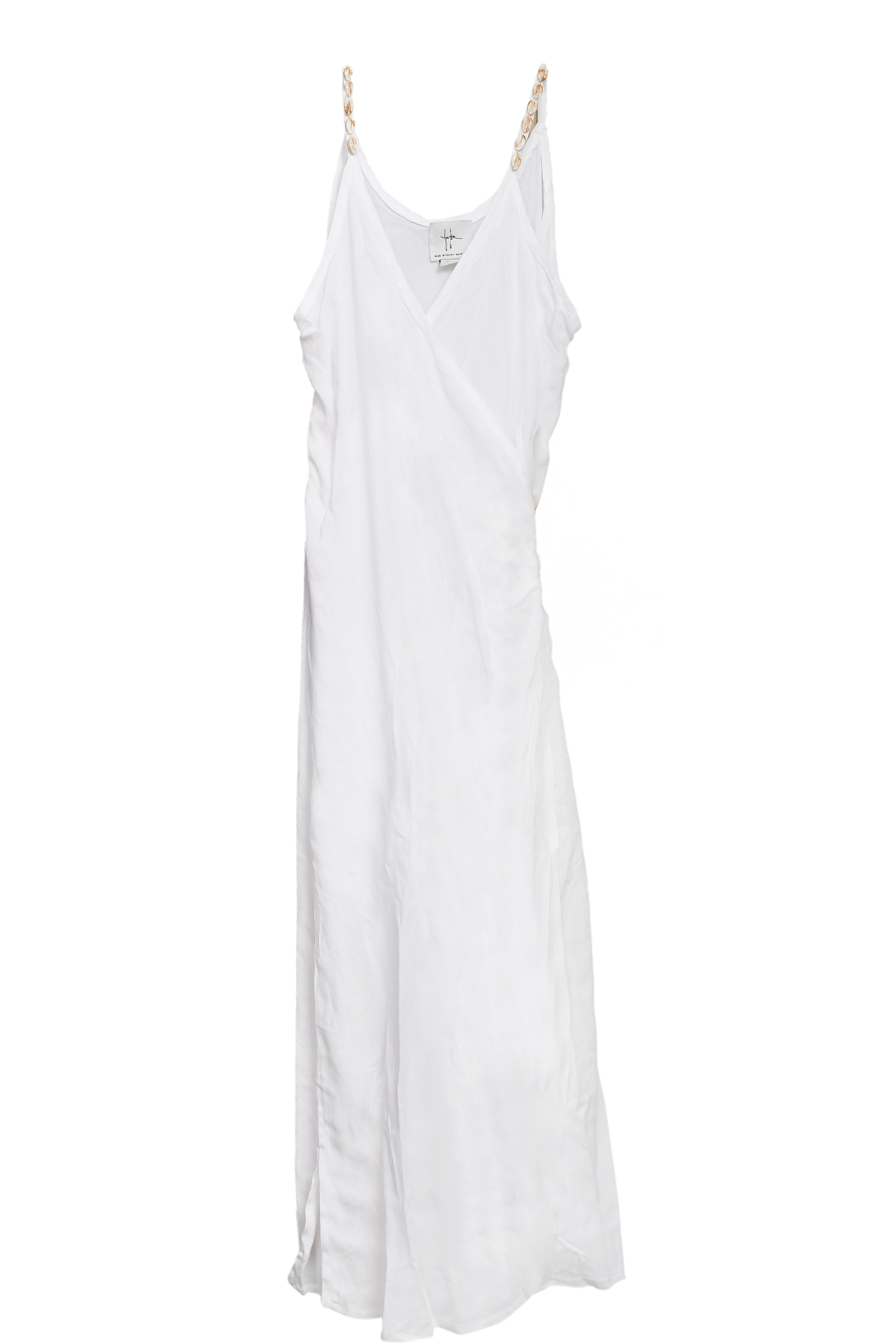 Vanilla Shell Strappy Wrap