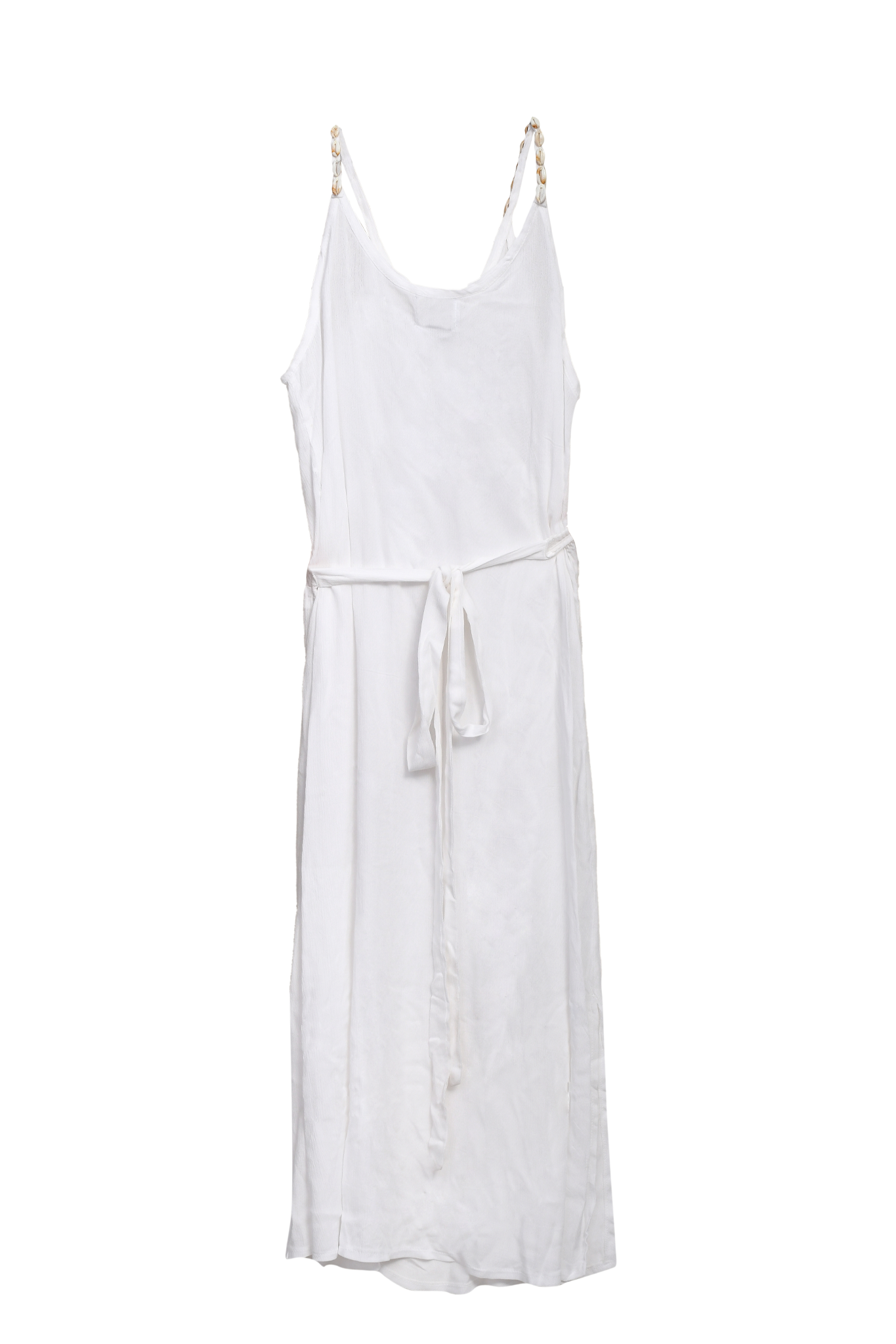 Vanilla Shell Strappy Wrap